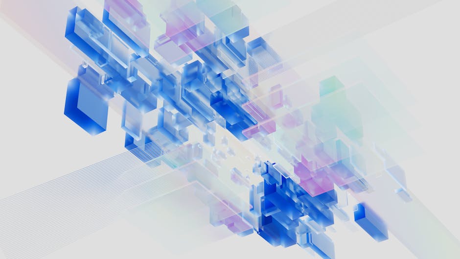 Illustration of AI Voice Cloning Scams — an abstract digital network