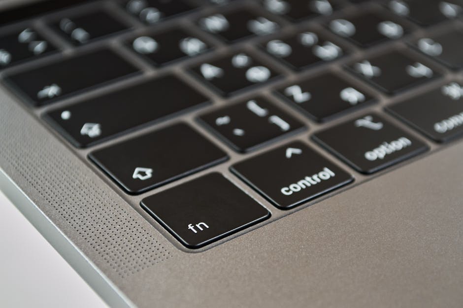 Illustration of Browser Locker Scams — a laptop keyboard close-up