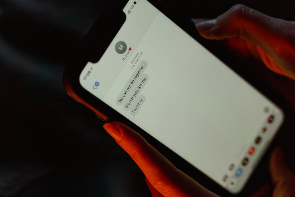 Illustration of Wrong Number Text Scams — a text message on a smartphone
